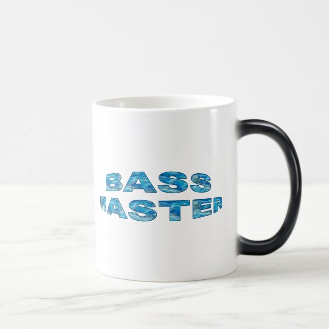 Bass Master Fishing Shirts Magic Mug (Right)