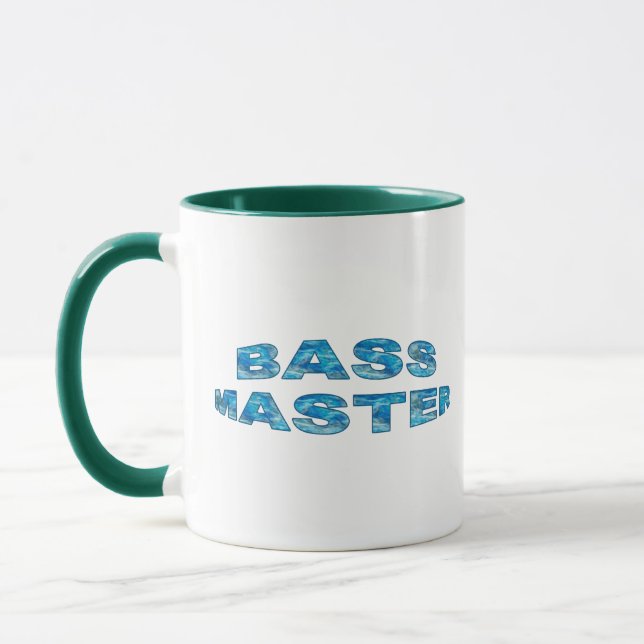 Bass Master Fishing Shirts Mug (Left)