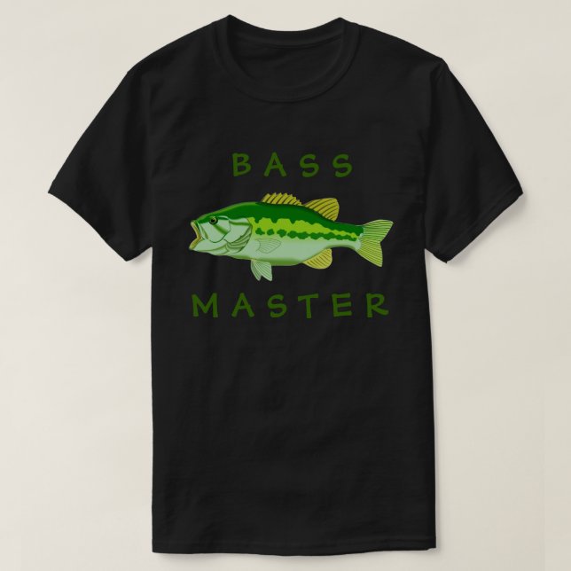 Bass Master T-Shirt (Design Front)