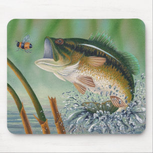 bass mouse mat