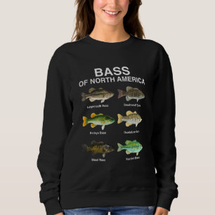 Bass Of North America  Love Fishing Sweatshirt
