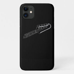 Bass Player Bass Guitar Musical Design iPhone 11 Case