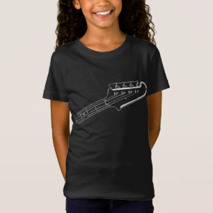 Bass Player Bass Guitar Musical Design T-Shirt
