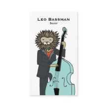 Bass Player Business Card