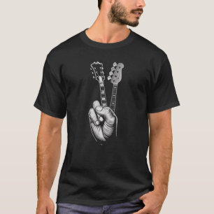 Bass Player Definition Guitar Bassist Musician Chr T-Shirt