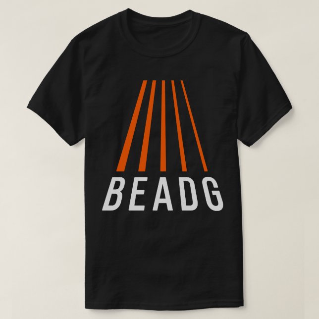 Bass Player Gift BEADG 5 String Bass Guitar Perspe T-Shirt (Design Front)