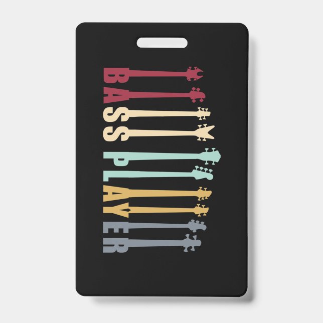 Bass player ID badge (Front)