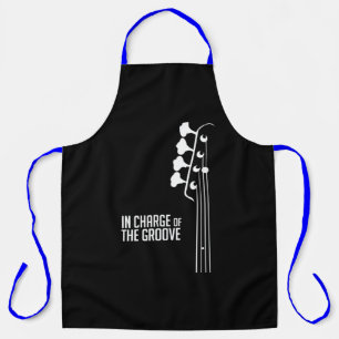Bass Player In Charge of the Groove Apron