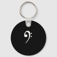Bass Player Keychain