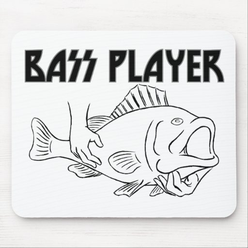Image of Bass Player Mouse Mat