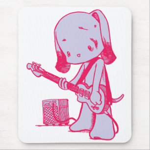 Bass Puppy Mousepad