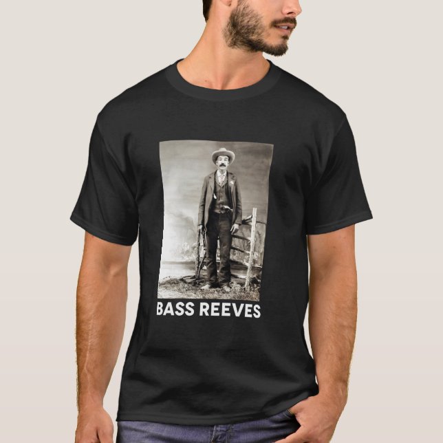 Bass Reeves Long Sleeve T Shirt (Front)