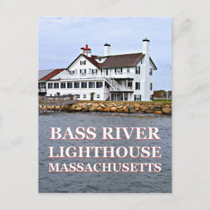 Bass River Lighthouse, Massachusetts Postcard