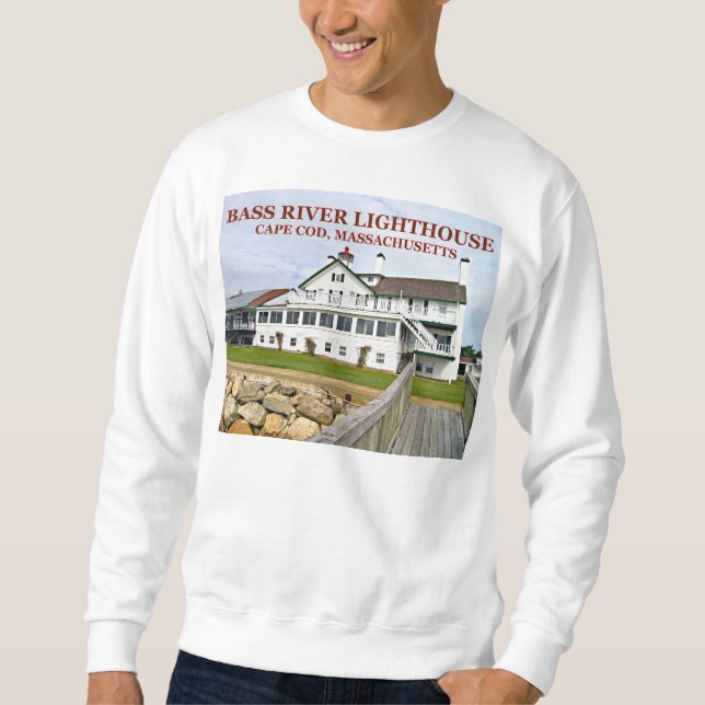 Bass River Lighthouse, Massachusetts Sweatshirt (Front)