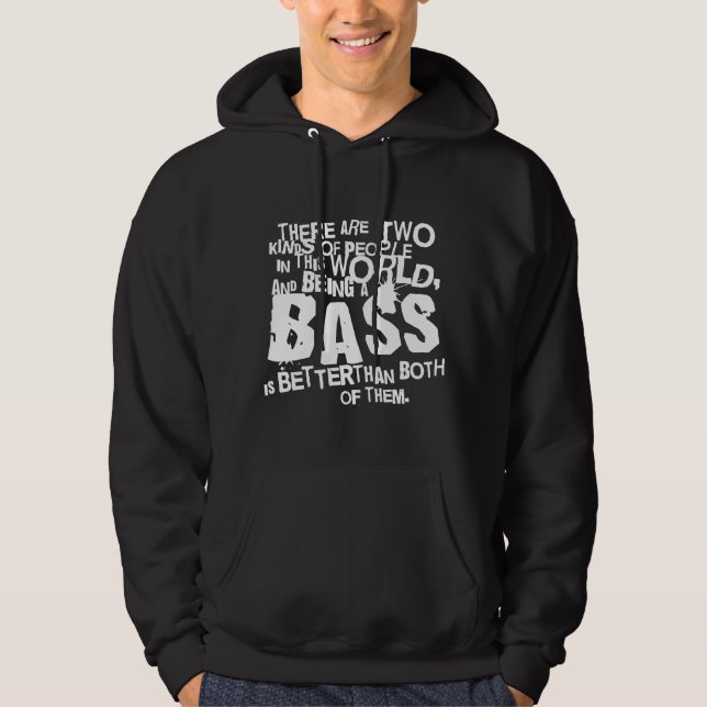 Bass Singer (Funny) Gift Hoodie (Front)