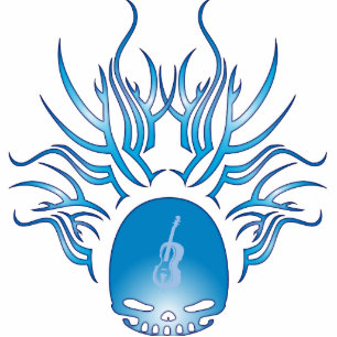 Bass Skull Photo Sculpture Decoration