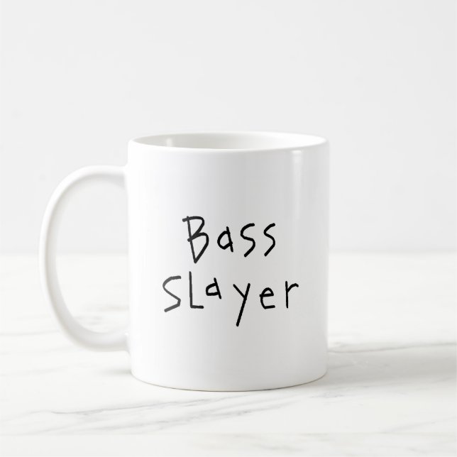Bass Slayer Coffee Mug (Left)