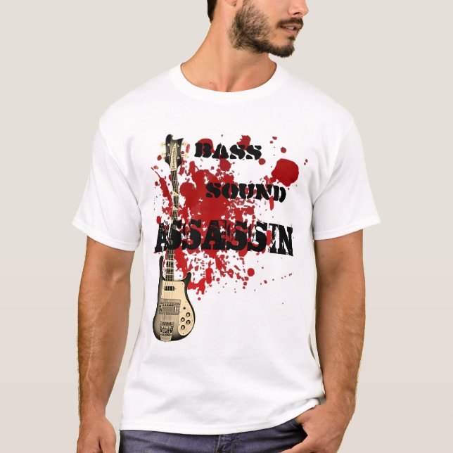 'BASS SOUND ASSASSIN' T-Shirt (Front)