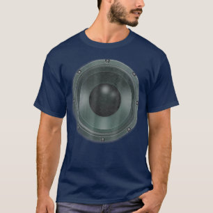 Bass Speaker Woofer Tee Shirt for musicians DJs