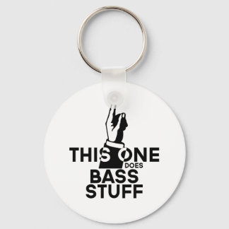 Bass Stuff - Funny Bass Music Key Ring