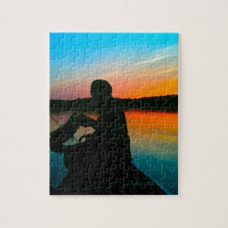 Bass Sunset Jigsaw Puzzle