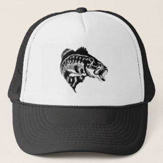 bass trucker hat