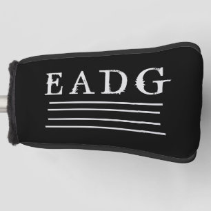 Bass Tuned Button Golf Head Cover