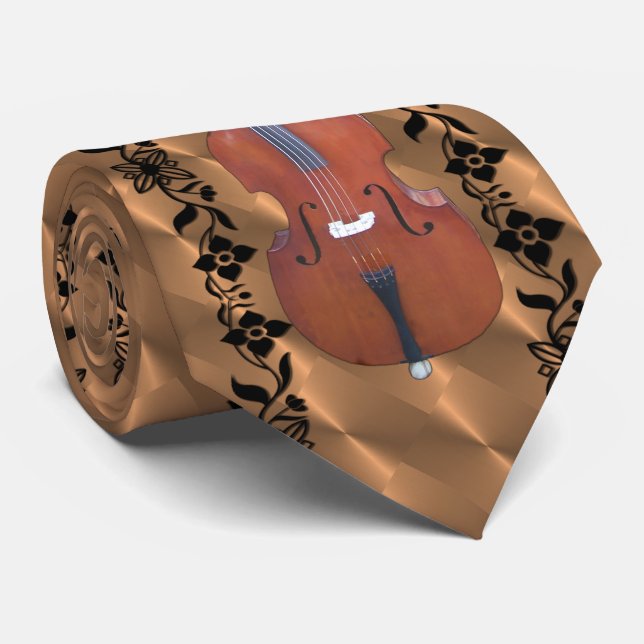 BASS--VINE NECK TIE (Rolled)