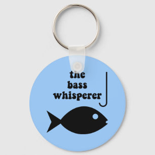 bass whisperer key ring