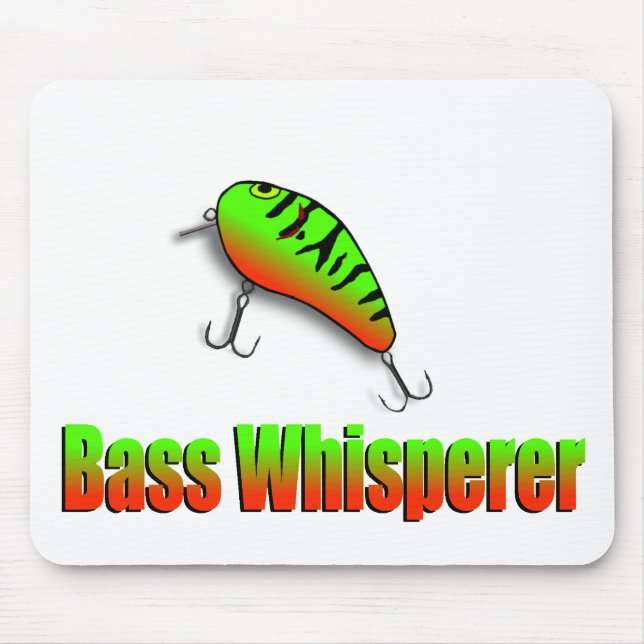 Bass Whisperer Mouse Mat (Front)