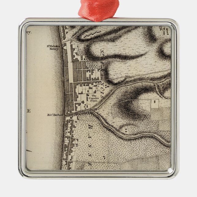 Basse Terre Metal Tree Decoration (Front)