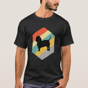 Basset Artesien Normand Dog Vintage Design T-Shirt