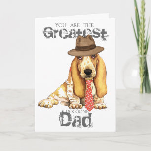 Basset Dad Card
