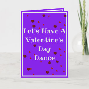 Basset Doing The "Hokey Pokey" On Valentine Card