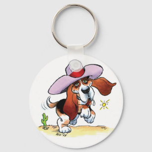 Basset Got Drool? Keychain