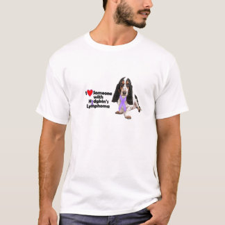 Basset - Hodgkins Awareness T-Shirt