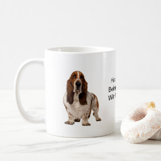 Basset Hound - "A Member Of The Family" Coffee Mug