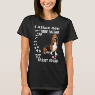 Basset Hound  Basset Mum Dad Lemon Basset Hound T-Shirt