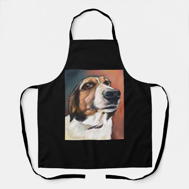 Basset Hound Beagle Dog Apron (Front)