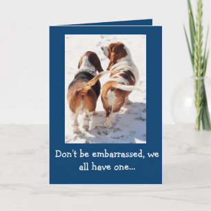 Basset Hound Birthday Card
