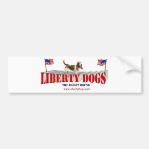 Basset Hound Bumper Sticker