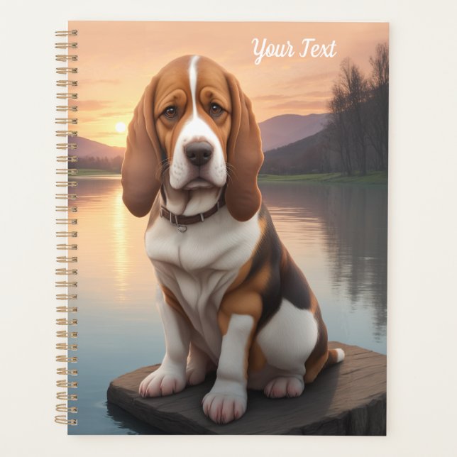 Basset Hound by Lake Planner (Front)