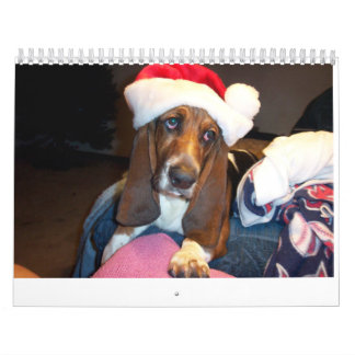 Basset hound calendar