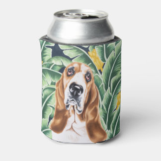Basset Hound Can Cooler