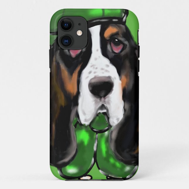 Basset Hound Case-Mate iPhone Case (Back)