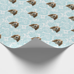 Basset Hound Christmas Wrapping Paper