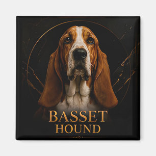 Basset Hound Classic Heritage Collection Magnet