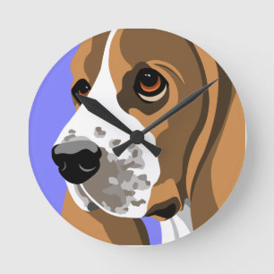 Basset Hound Clocks