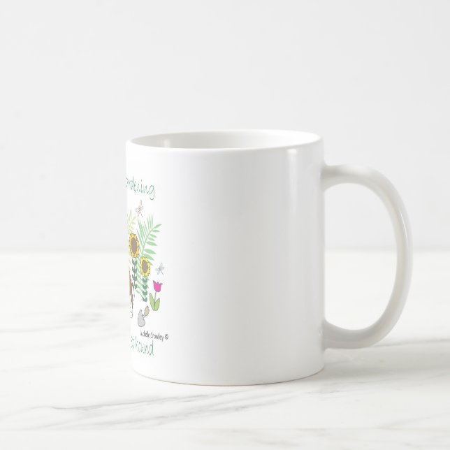 basset hound coffee mug (Right)