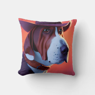 Basset Hound Cushion